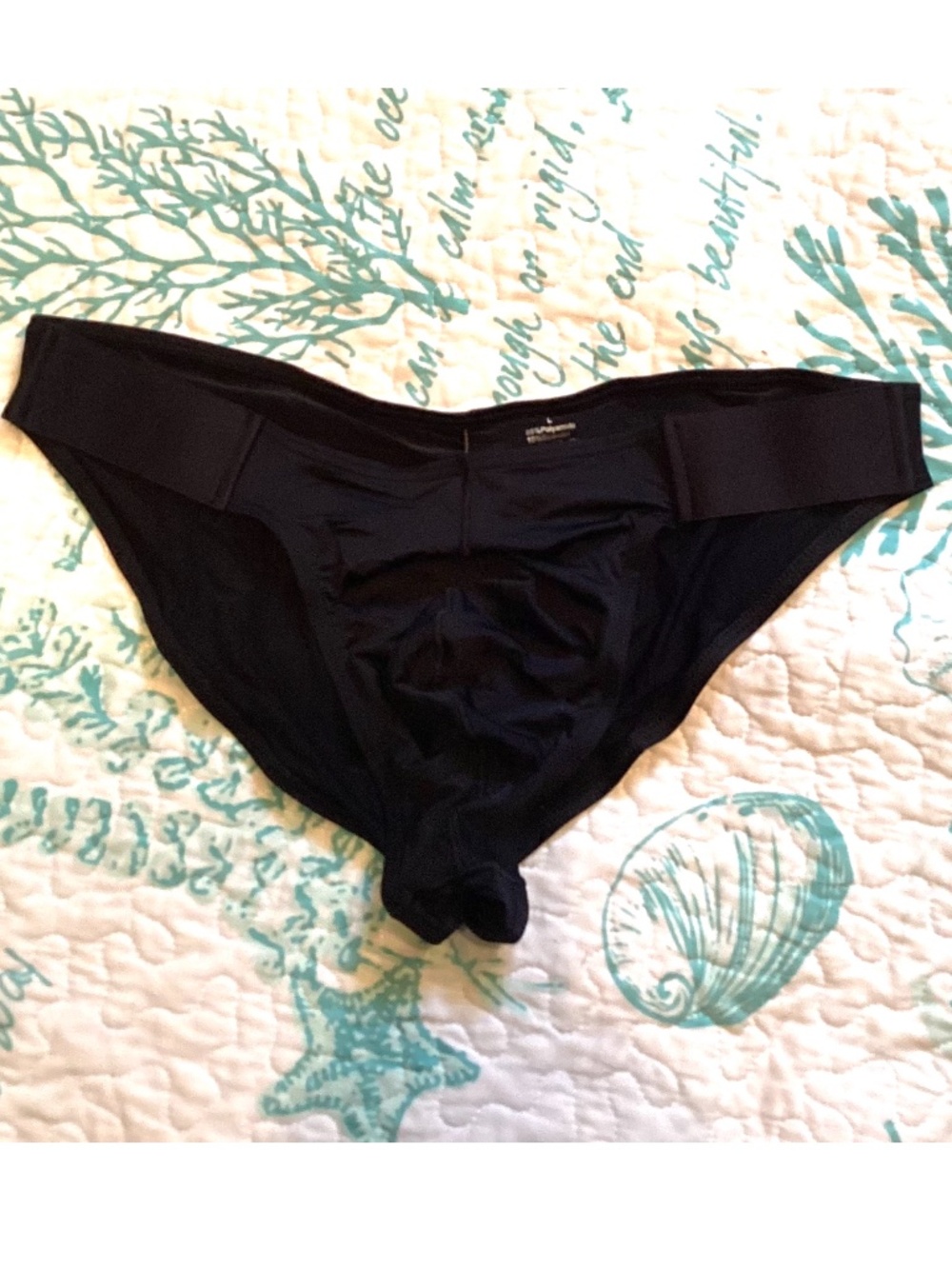 Sexy black briefs , large, NWOT - Picture 2 of 7